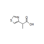 2-(4-Thiazolyl)propanoic Acid