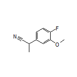 2-(4-Fluoro-3-methoxyphenyl)propanenitrile