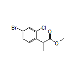 Methyl 2-(4-Bromo-2-chlorophenyl)propanoate