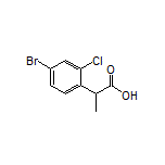 2-(4-Bromo-2-chlorophenyl)propanoic Acid