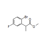 Methyl 2-(2-Bromo-5-fluorophenyl)propanoate