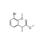 Methyl 2-(3-Bromo-2-methoxyphenyl)propanoate