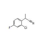 2-(2-Chloro-4-fluorophenyl)propanenitrile