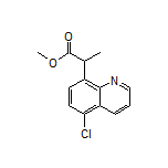 Methyl 2-(5-Chloroquinolin-8-yl)propanoate