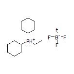 Dicyclohexyl(ethyl)phosphonium Tetrafluoroborate