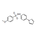 N-[4-(1-Pyrrolyl)phenyl]-4-methoxybenzenesulfonamide