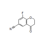 8-Fluoro-4-oxochroman-6-carbonitrile