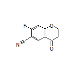 7-Fluoro-4-oxochroman-6-carbonitrile