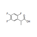 2-(2,4,5-Trifluorophenyl)propanoic Acid