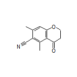 5,7-Dimethyl-4-oxochroman-6-carbonitrile