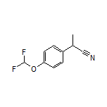 2-[4-(Difluoromethoxy)phenyl]propanenitrile