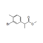 Methyl 2-(3-Bromo-4-methylphenyl)propanoate