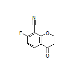 7-Fluoro-4-oxochroman-8-carbonitrile