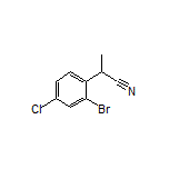 2-(2-Bromo-4-chlorophenyl)propanenitrile