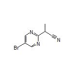 2-(5-Bromopyrimidin-2-yl)propanenitrile