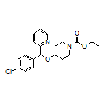 Ethyl 4-[(4-Chlorophenyl)(2-pyridyl)methoxy]piperidine-1-carboxylate