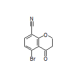 5-Bromo-4-oxochroman-8-carbonitrile