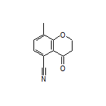 8-Methyl-4-oxochroman-5-carbonitrile