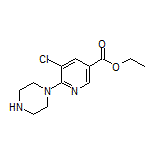 Ethyl 5-Chloro-6-(1-piperazinyl)nicotinate