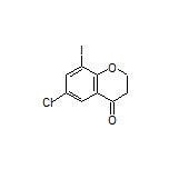 6-Chloro-8-iodochroman-4-one