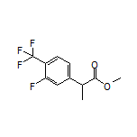 Methyl 2-[3-Fluoro-4-(trifluoromethyl)phenyl]propanoate