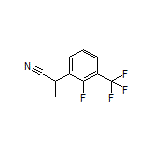 2-[2-Fluoro-3-(trifluoromethyl)phenyl]propanenitrile