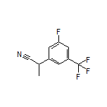 2-[3-Fluoro-5-(trifluoromethyl)phenyl]propanenitrile