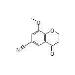 8-Methoxy-4-oxochroman-6-carbonitrile