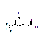 2-[3-Fluoro-5-(trifluoromethyl)phenyl]propanoic Acid