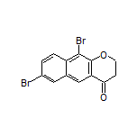 7,10-Dibromo-2H-benzo[g]chromen-4(3H)-one