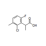 2-(2-Chloro-6-fluoro-3-methylphenyl)propanoic Acid