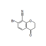 7-Bromo-4-oxochroman-8-carbonitrile