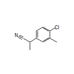 2-(4-Chloro-3-methylphenyl)propanenitrile