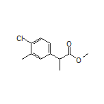 Methyl 2-(4-Chloro-3-methylphenyl)propanoate