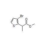 Methyl 2-(3-Bromothiophen-2-yl)propanoate