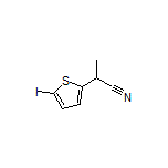 2-(5-Iodothiophen-2-yl)propanenitrile