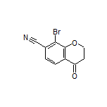 8-Bromo-4-oxochroman-7-carbonitrile