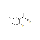 2-(2-Fluoro-5-methylphenyl)propanenitrile