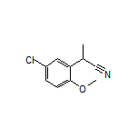 2-(5-Chloro-2-methoxyphenyl)propanenitrile