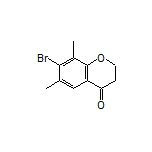 7-Bromo-6,8-dimethylchroman-4-one