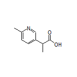 2-(6-Methylpyridin-3-yl)propanoic Acid