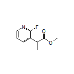 Methyl 2-(2-Fluoropyridin-3-yl)propanoate