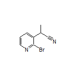 2-(2-Bromopyridin-3-yl)propanenitrile