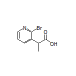 2-(2-Bromopyridin-3-yl)propanoic Acid