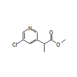 Methyl 2-(5-Chloropyridin-3-yl)propanoate