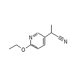 2-(6-Ethoxypyridin-3-yl)propanenitrile