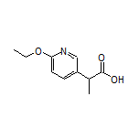 2-(6-Ethoxypyridin-3-yl)propanoic Acid