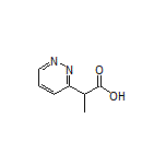 2-(Pyridazin-3-yl)propanoic Acid