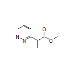 Methyl 2-(Pyridazin-3-yl)propanoate