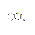 2-(3-Chloropyrazin-2-yl)propanoic Acid